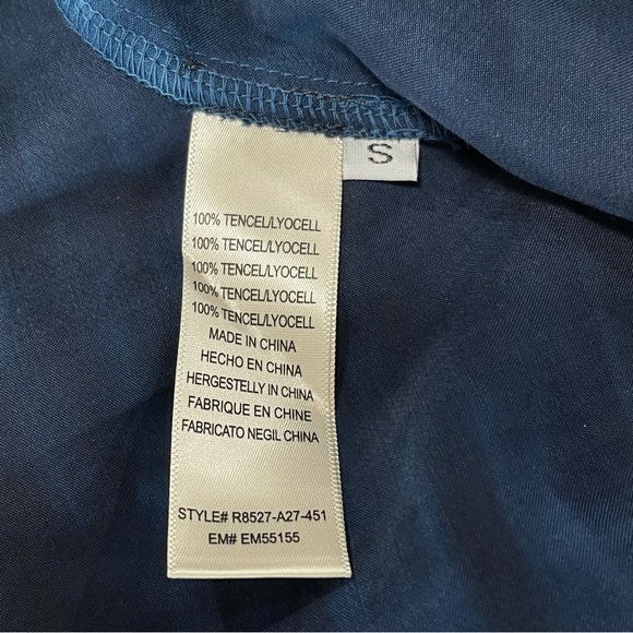 NWT Anthropologie Cloth & Stone Claudia Tie-Dye Maxi Shirtdress - Picture 12 of 12